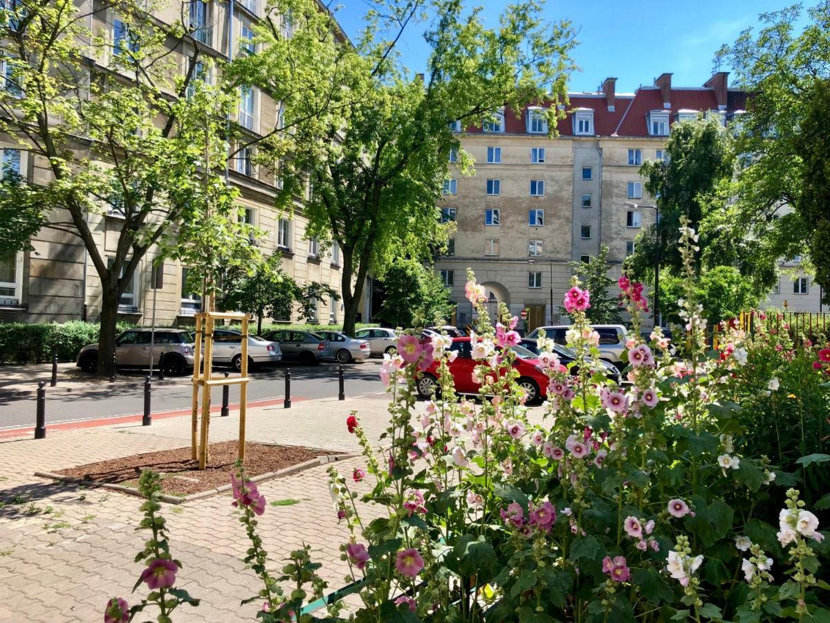 Ferienwohnung Apartament Koszykowa Latwiec Warschau Exterior foto